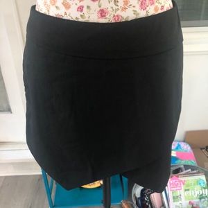 Black Persun size Large envelope skirt
